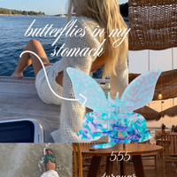 Butterflies In My Stomach Turquoise 555